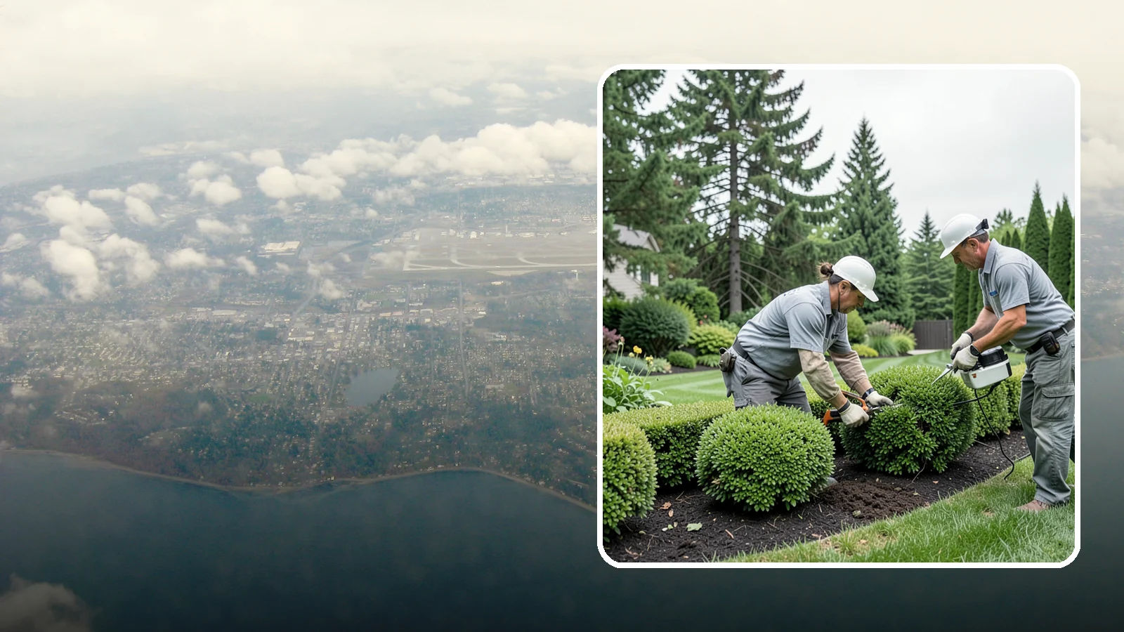 Bush Shaping in Burien, King County, WA - Detailed shaping of bushes and shrubs into clean, defined forms that suit your landscape style.