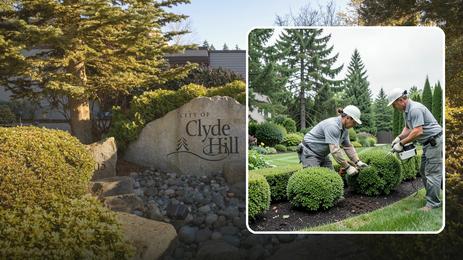 Bush Shaping in Clyde Hill, King County, WA - Detailed shaping of bushes and shrubs into clean, defined forms that suit your landscape style.