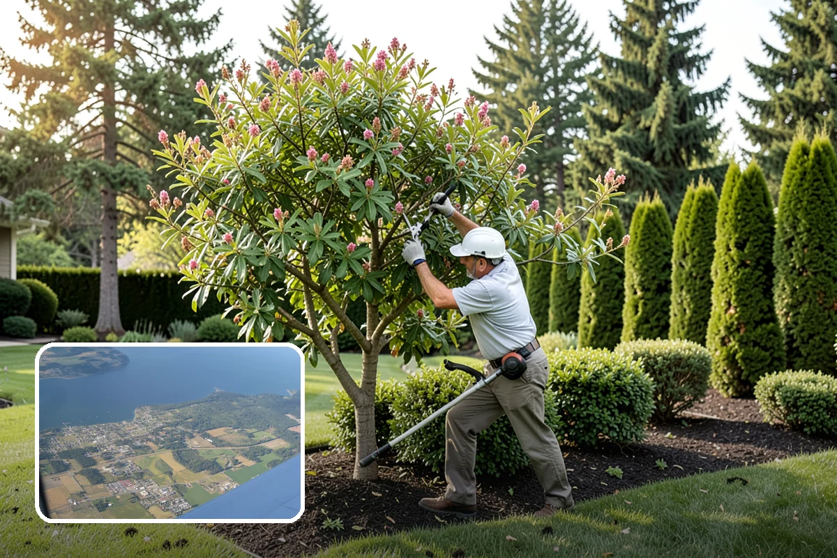 Bush Shaping in Coupeville, Island County, WA - Clean, defined forms that suit your style