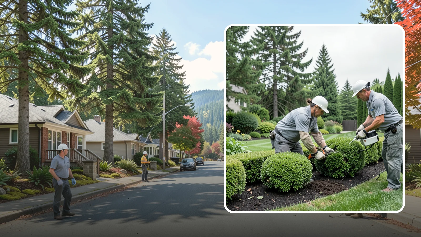 Bush Shaping in Hunts Point, King County, WA - Detailed shaping of bushes and shrubs into clean, defined forms that suit your landscape style.