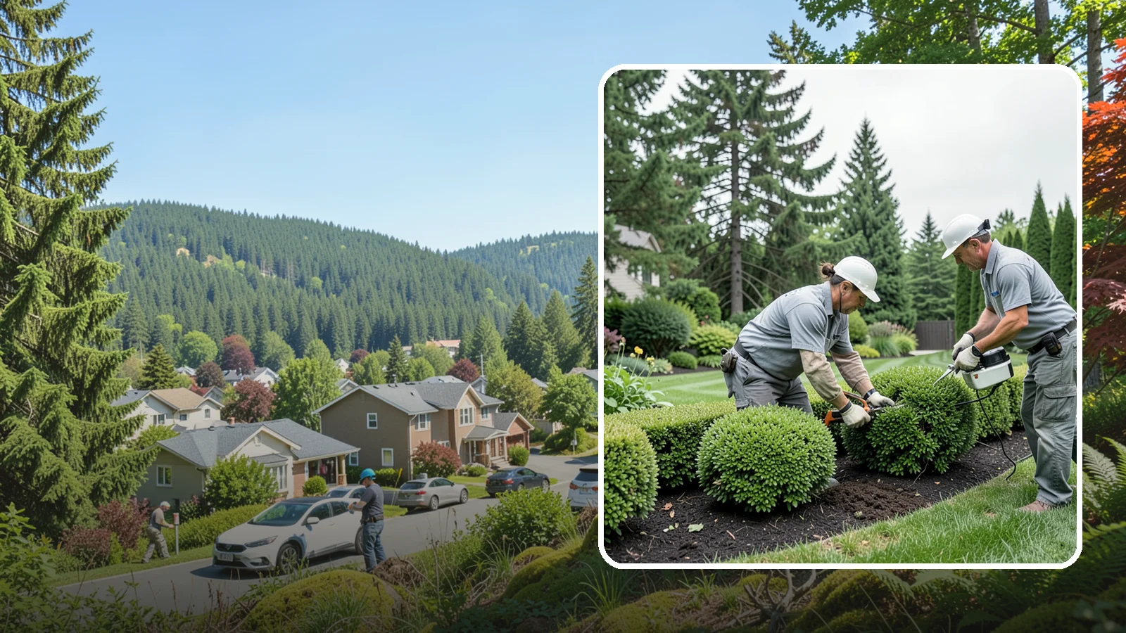Bush Shaping in Index, Snohomish County, WA - Detailed shaping of bushes and shrubs into clean, defined forms that suit your landscape style.