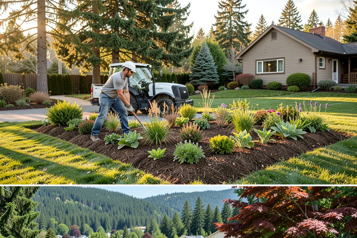 Bush Shaping in Index, Snohomish County, WA - Best shaped during the growing season
