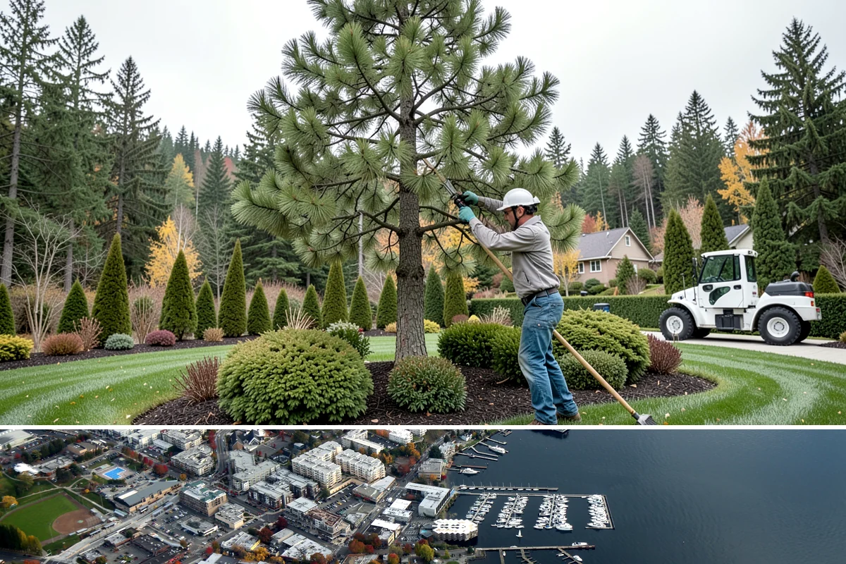 Bush Shaping in Kirkland, King County, WA - Best shaped during the growing season