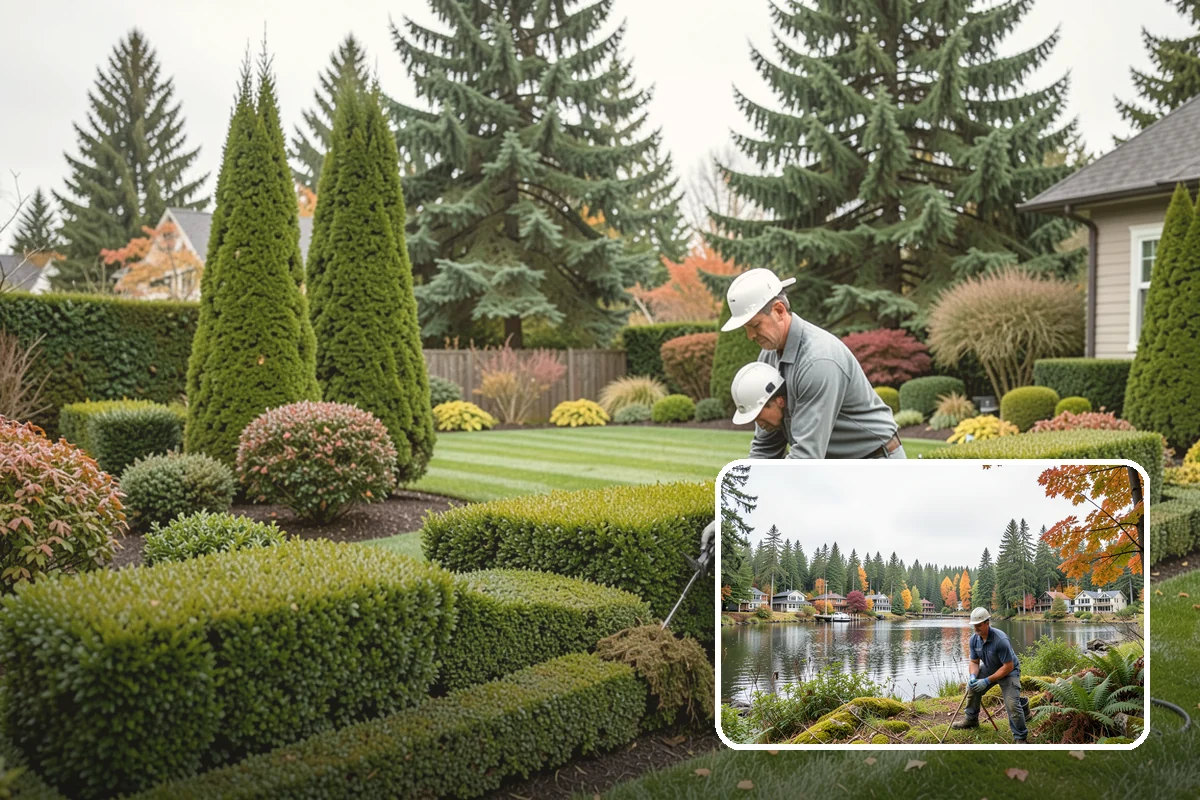 Bush Shaping in La Conner, Skagit County, WA - Clean, defined forms that suit your style