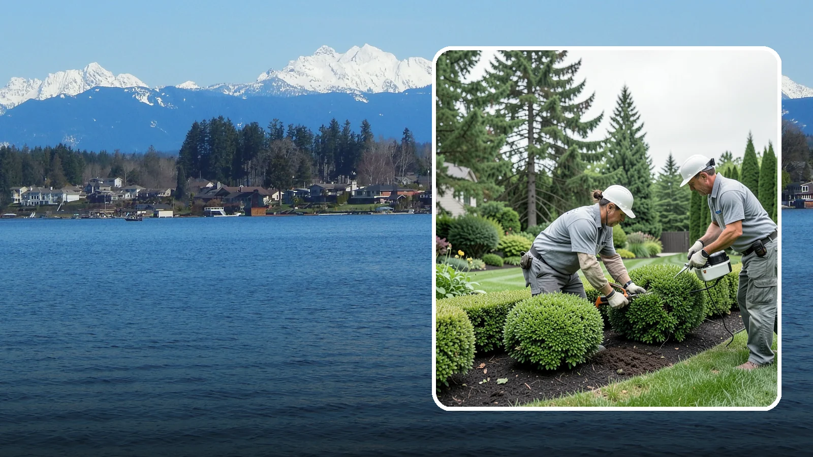 Bush Shaping in Lake Stevens, Snohomish County, WA - Detailed shaping of bushes and shrubs into clean, defined forms that suit your landscape style.