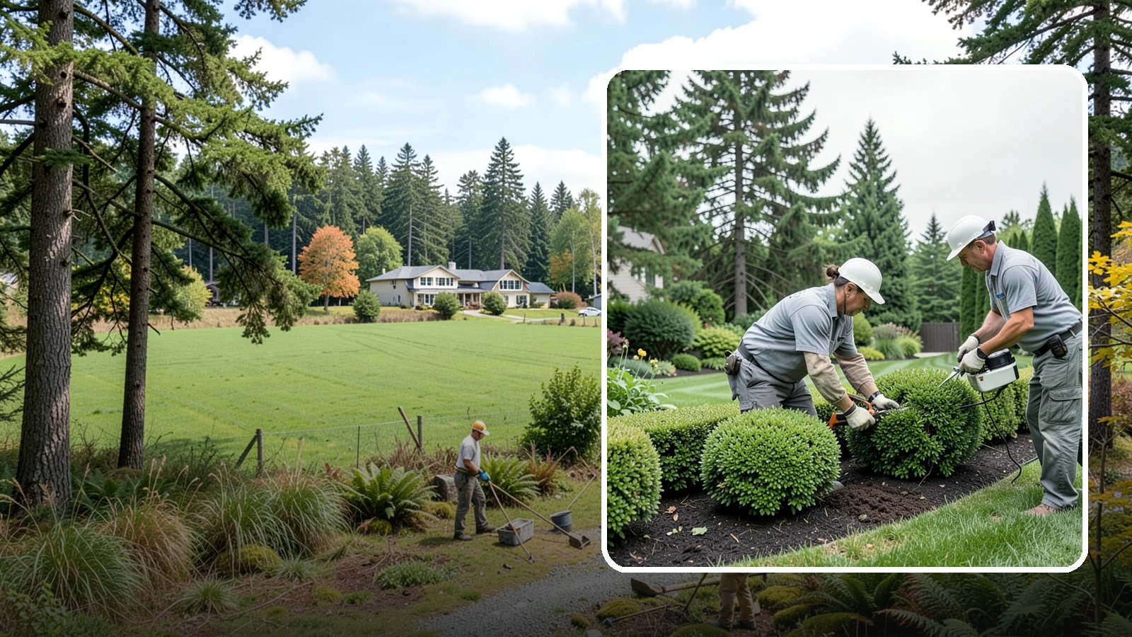 Bush Shaping in Lyman, Skagit County, WA - Detailed shaping of bushes and shrubs into clean, defined forms that suit your landscape style.