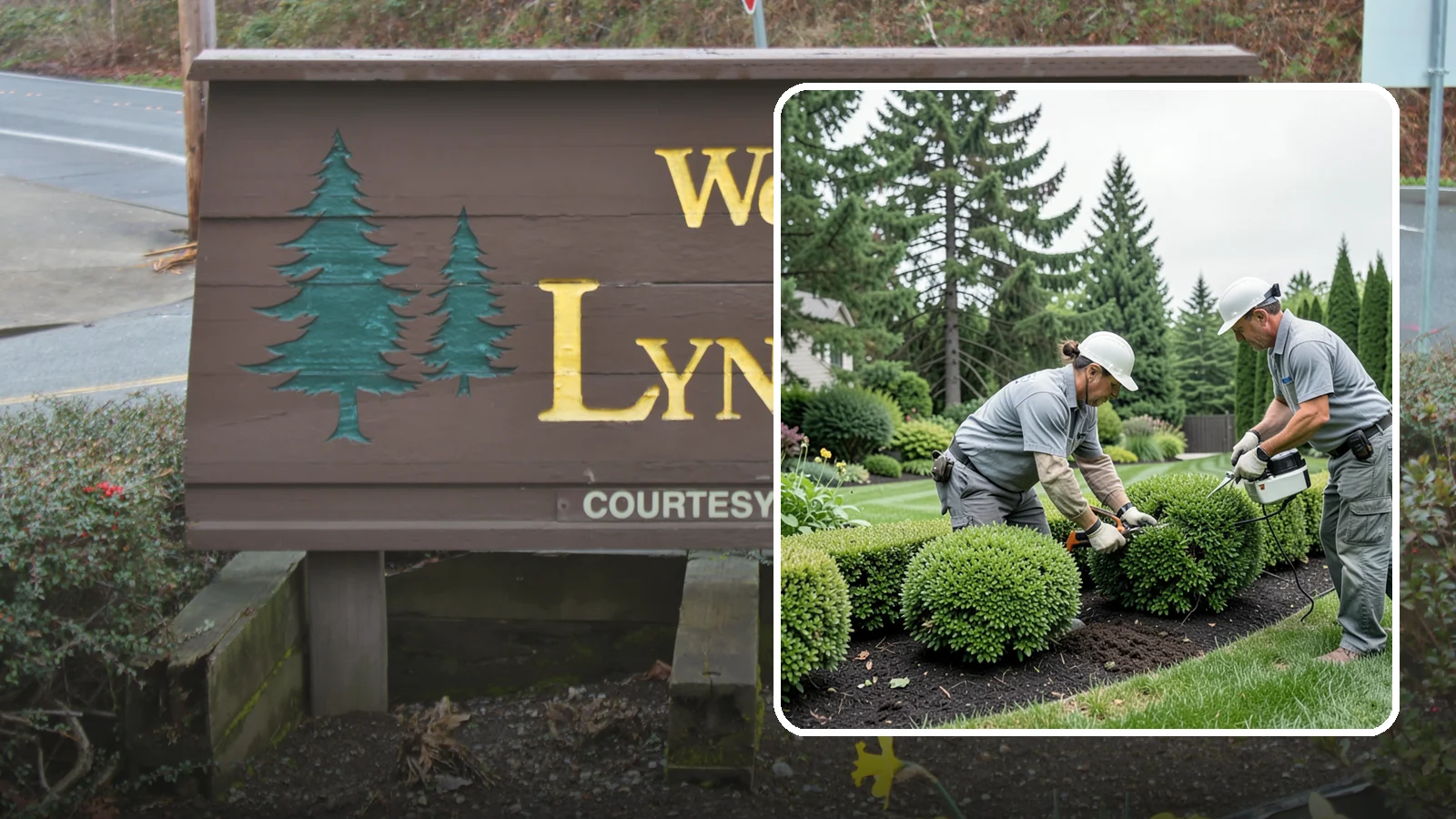 Bush Shaping in Lynnwood, Snohomish County, WA - Detailed shaping of bushes and shrubs into clean, defined forms that suit your landscape style.