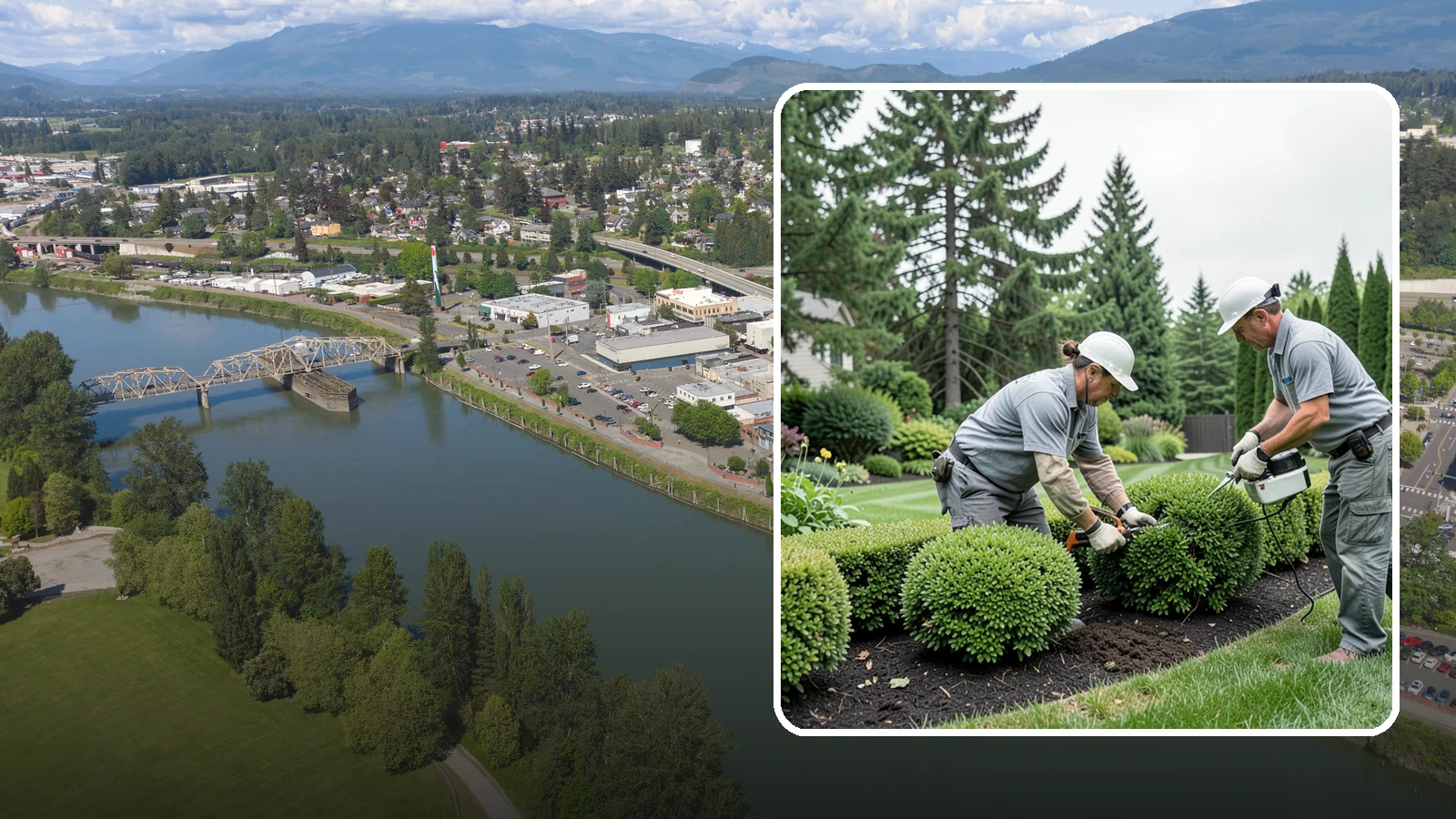 Bush Shaping in Mount Vernon, Skagit County, WA - Detailed shaping of bushes and shrubs into clean, defined forms that suit your landscape style.