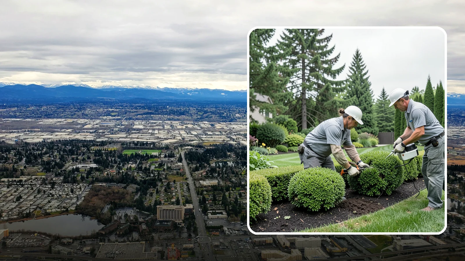 Bush Shaping in SeaTac, King County, WA - Detailed shaping of bushes and shrubs into clean, defined forms that suit your landscape style.