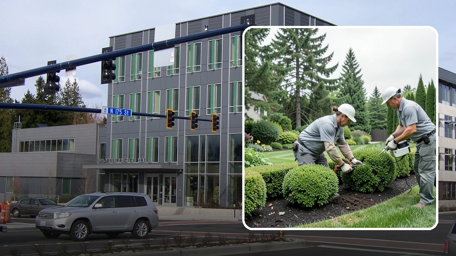 Bush Shaping in Shoreline, King County, WA - Detailed shaping of bushes and shrubs into clean, defined forms that suit your landscape style.