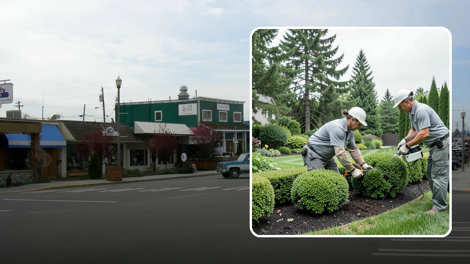 Bush Shaping in Stanwood, Snohomish County, WA - Detailed shaping of bushes and shrubs into clean, defined forms that suit your landscape style.