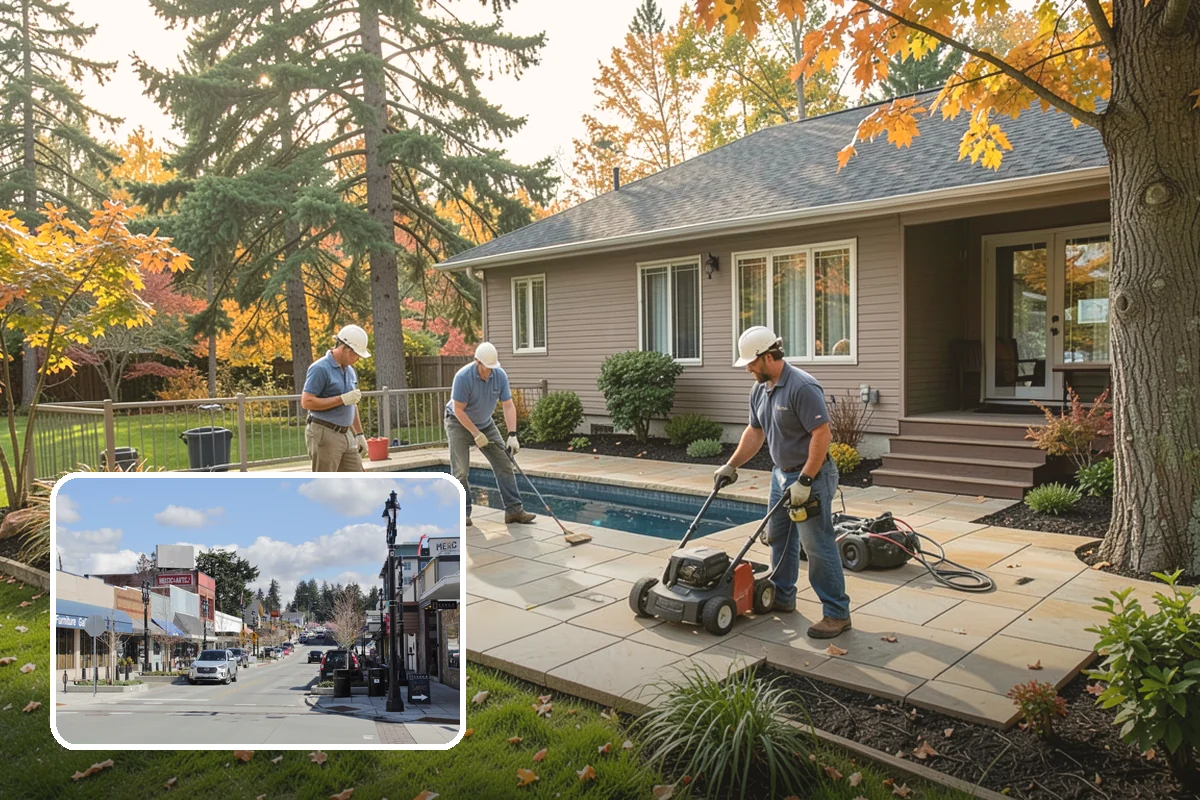 Camellia Pruning in Bothell, King County, WA - Preserves the next round of flowers by timing cuts to each variety's bloom