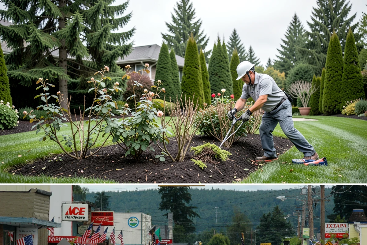 Camellia Pruning in Carnation, King County, WA - Prune japonica camellias after their late-winter to early-spring bloom, and sasanqua types after their fall bloom, timing each to...