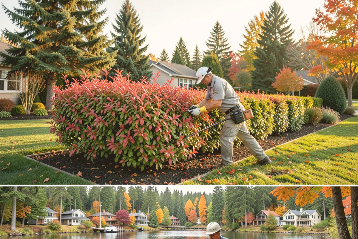 Camellia Pruning in La Conner, Skagit County, WA - Prune japonica camellias after their late-winter to early-spring bloom, and sasanqua types after their fall bloom, timing each to...