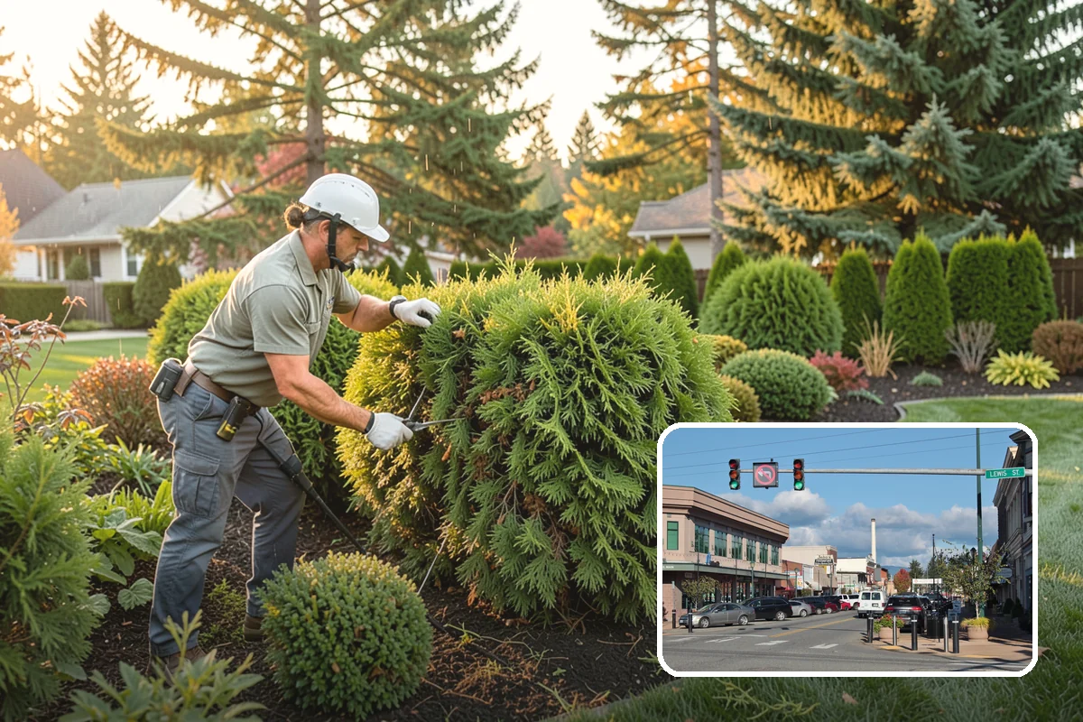 Camellia Pruning in Monroe, Snohomish County, WA - Preserves the next round of flowers by timing cuts to each variety's bloom