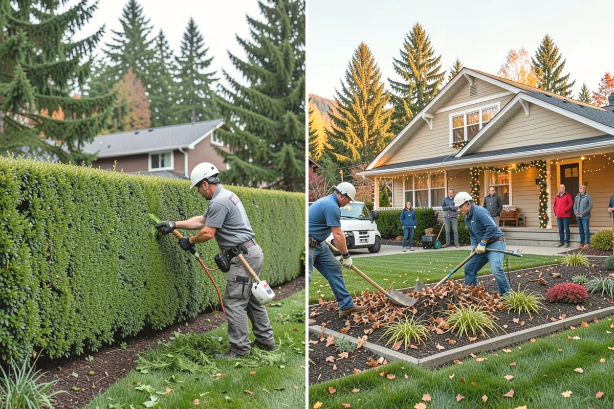 Camellia Pruning in Monroe, Snohomish County, WA - Confirm whether the camellia is a fall or late-winter bloomer