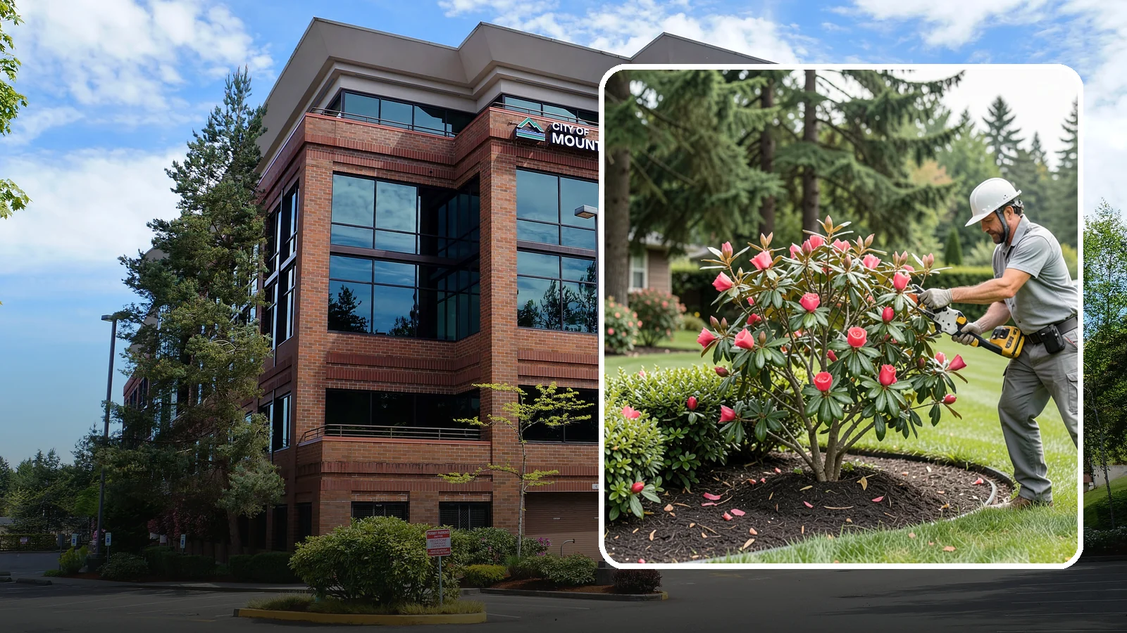 Camellia Pruning in Mountlake Terrace, Snohomish County, WA - Post-bloom pruning of camellias to shape the canopy, remove deadwood, and protect the coming season's flower buds.
