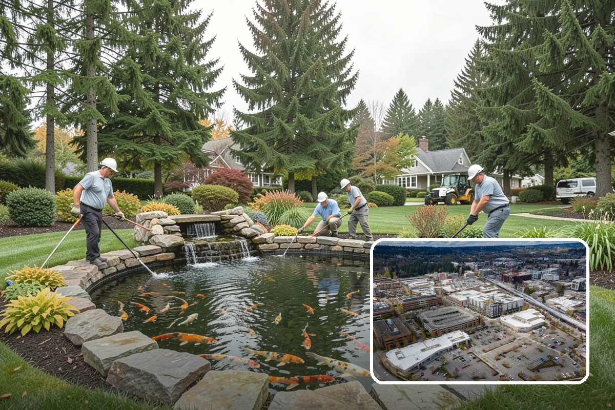 Camellia Pruning in Redmond, King County, WA - Preserves the next round of flowers by timing cuts to each variety's bloom