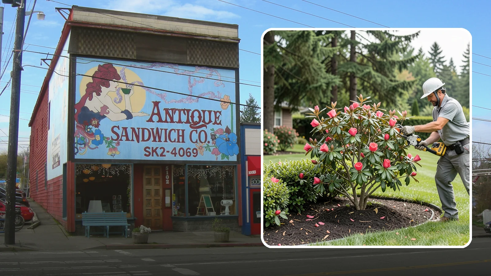 Camellia Pruning in Ruston, Pierce County, WA - Post-bloom pruning of camellias to shape the canopy, remove deadwood, and protect the coming season's flower buds.