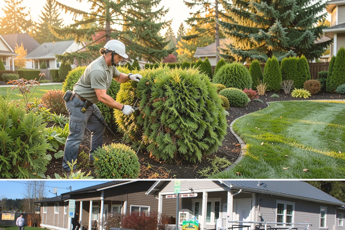 Camellia Pruning in South Prairie, Pierce County, WA - Prune japonica camellias after their late-winter to early-spring bloom, and sasanqua types after their fall bloom, timing each to...