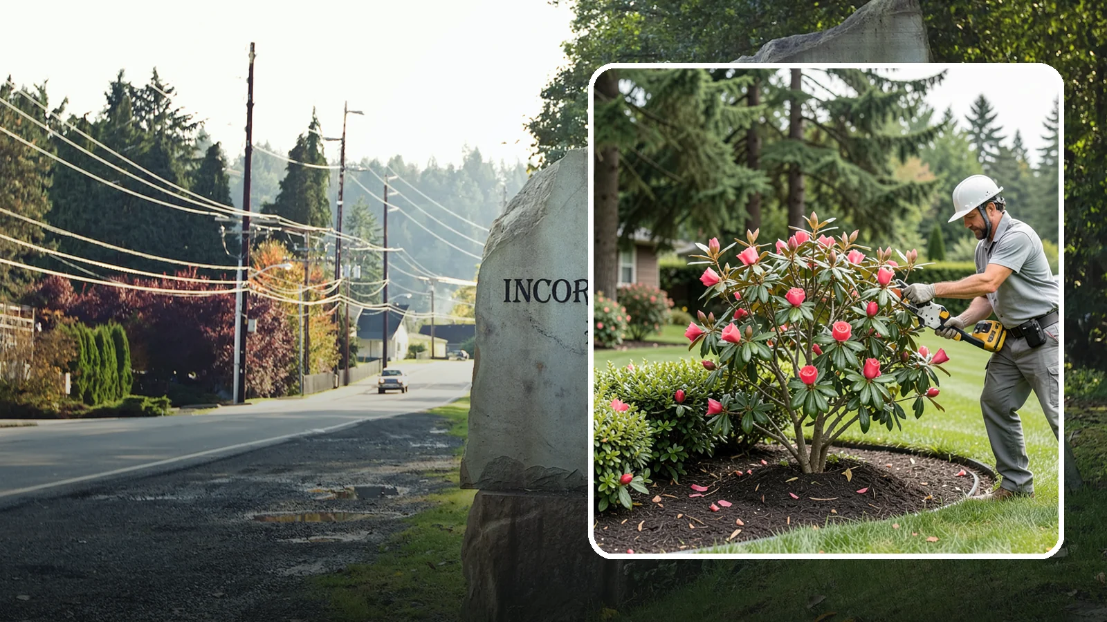 Camellia Pruning in Wilkeson, Pierce County, WA - Post-bloom pruning of camellias to shape the canopy, remove deadwood, and protect the coming season's flower buds.
