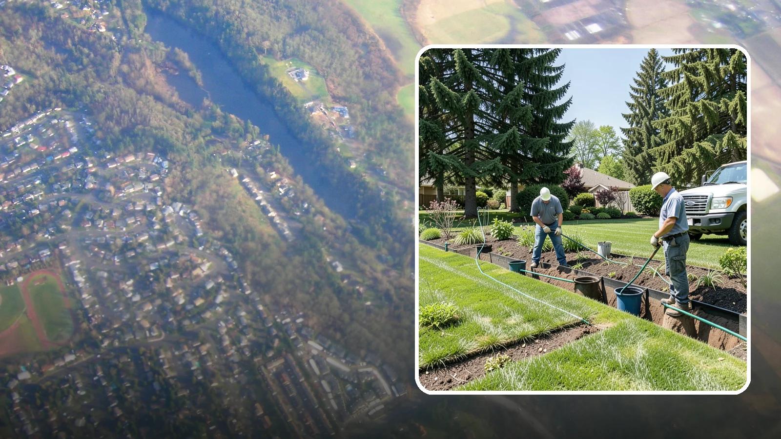 Catch Basin Installation in Algona, King County, WA - Catch basins and yard drains installed to capture surface water and channel it safely away.