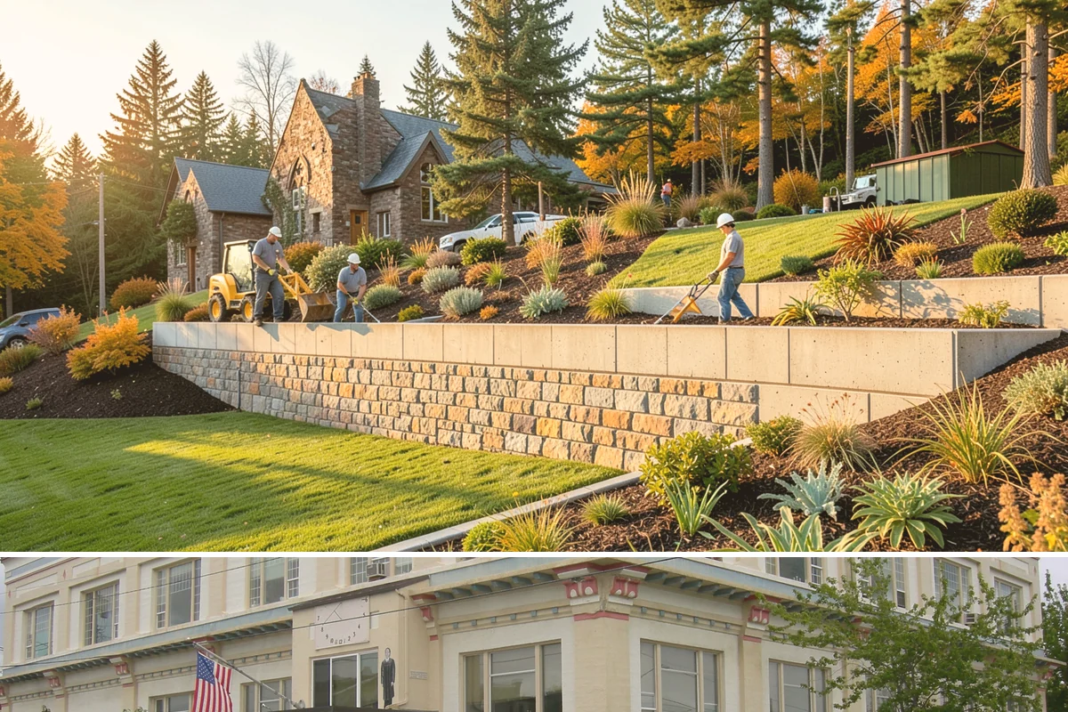 Catch Basin Installation in Anacortes, Skagit County, WA - Best installed in drier conditions.