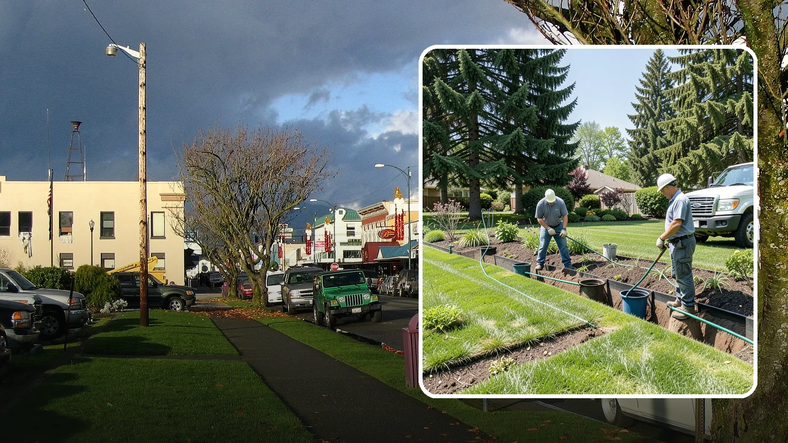 Catch Basin Installation in Arlington, Snohomish County, WA - Catch basins and yard drains installed to capture surface water and channel it safely away.