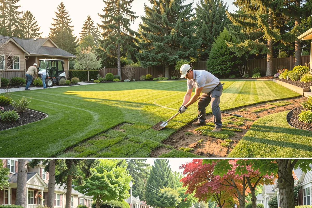 Catch Basin Installation in Beaux Arts Village, King County, WA - Best installed in drier conditions.