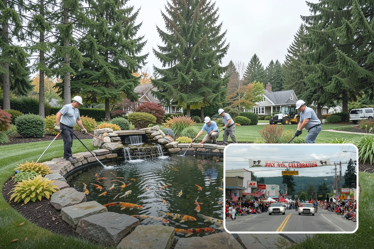 Catch Basin Installation in Carnation, King County, WA - Captures surface water at low spots