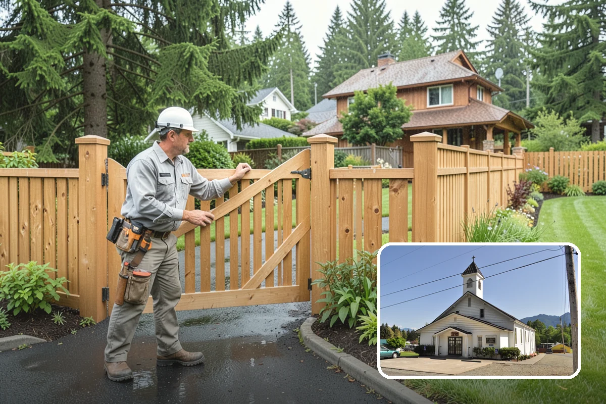 Catch Basin Installation in Concrete, Skagit County, WA - Captures surface water at low spots