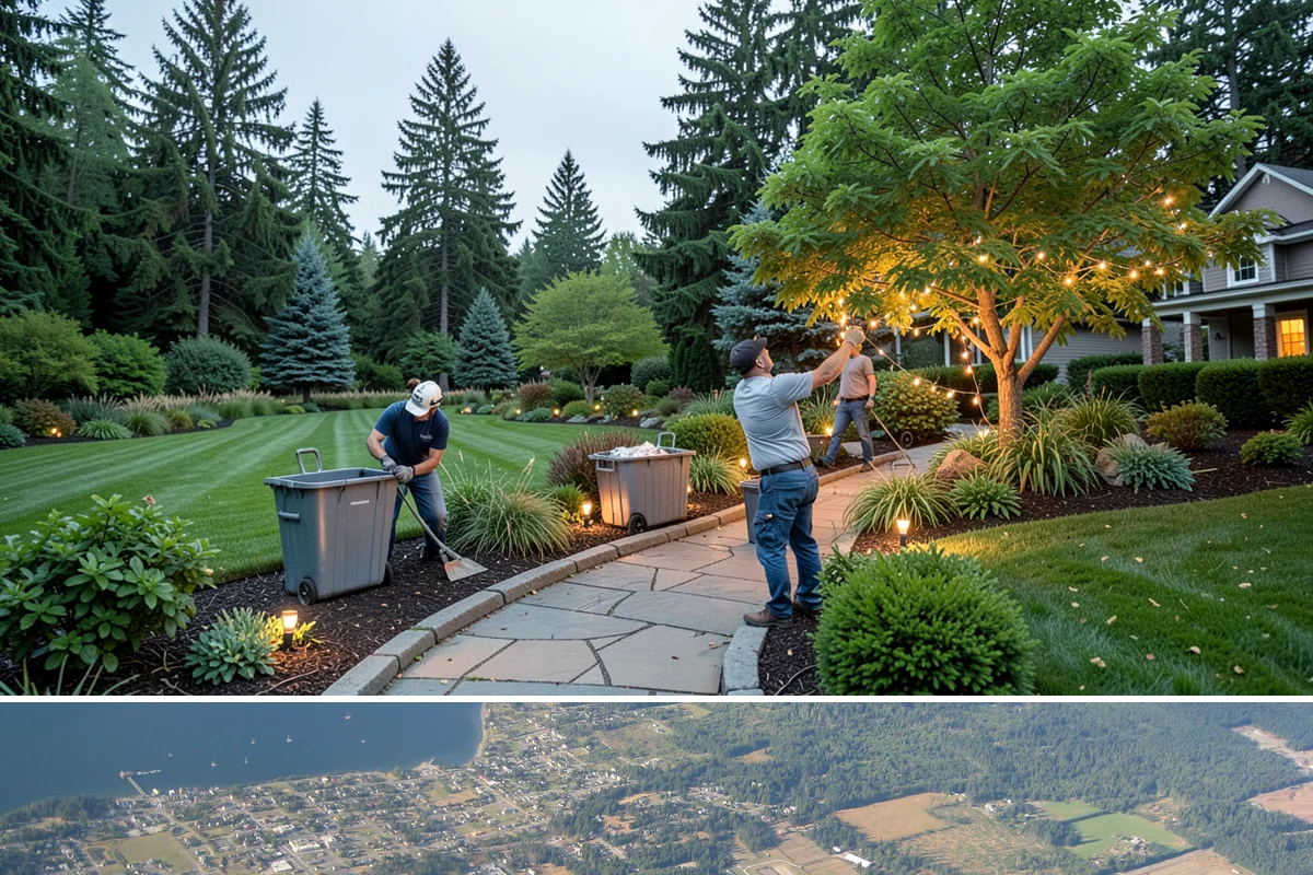 Catch Basin Installation in Coupeville, Island County, WA - Best installed in drier conditions.