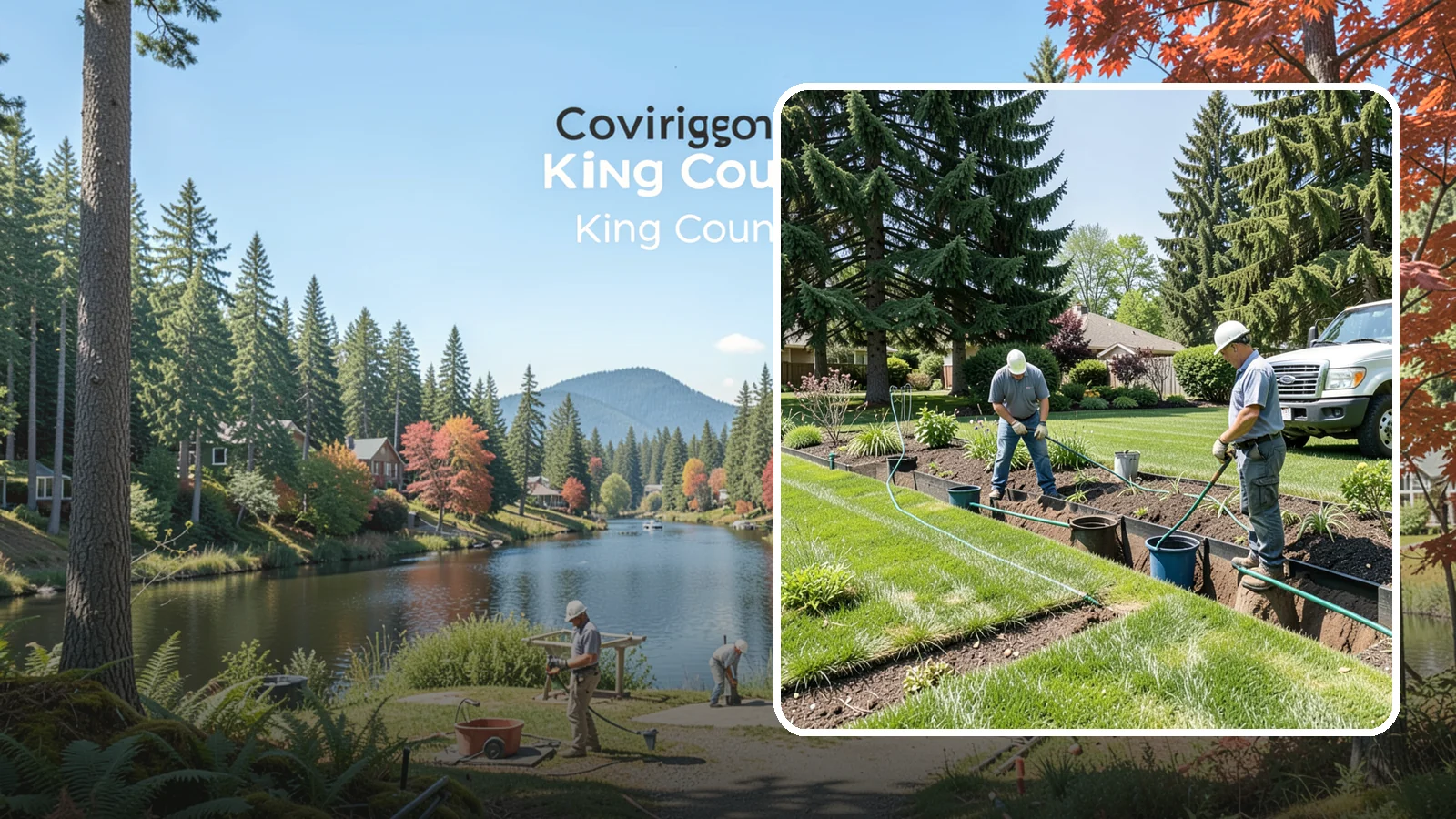 Catch Basin Installation in Covington, King County, WA - Catch basins and yard drains installed to capture surface water and channel it safely away.