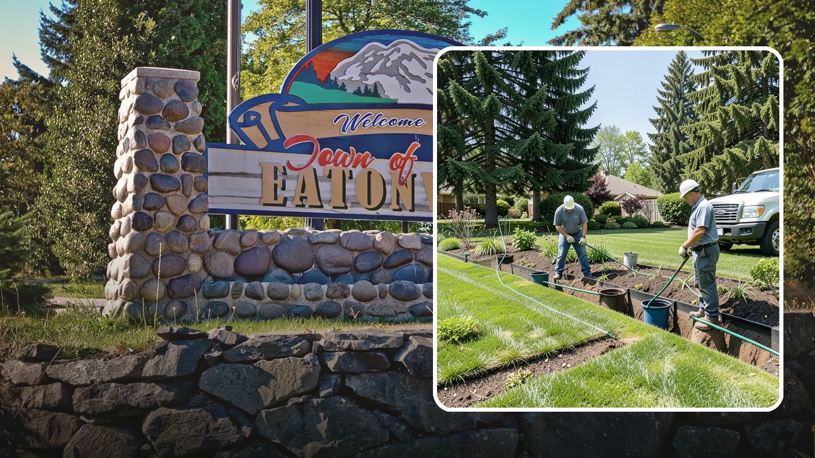 Catch Basin Installation in Eatonville, Pierce County, WA - Catch basins and yard drains installed to capture surface water and channel it safely away.