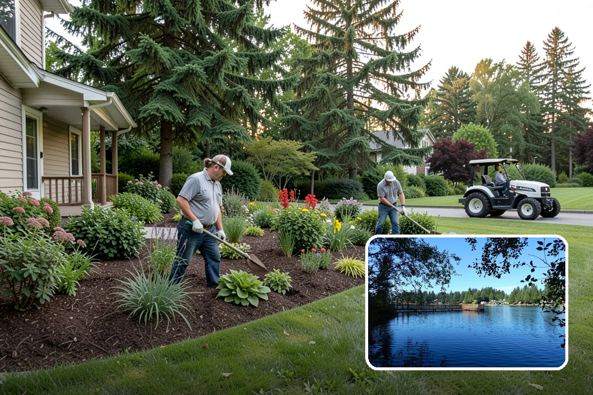 Catch Basin Installation in Federal Way, King County, WA - Captures surface water at low spots
