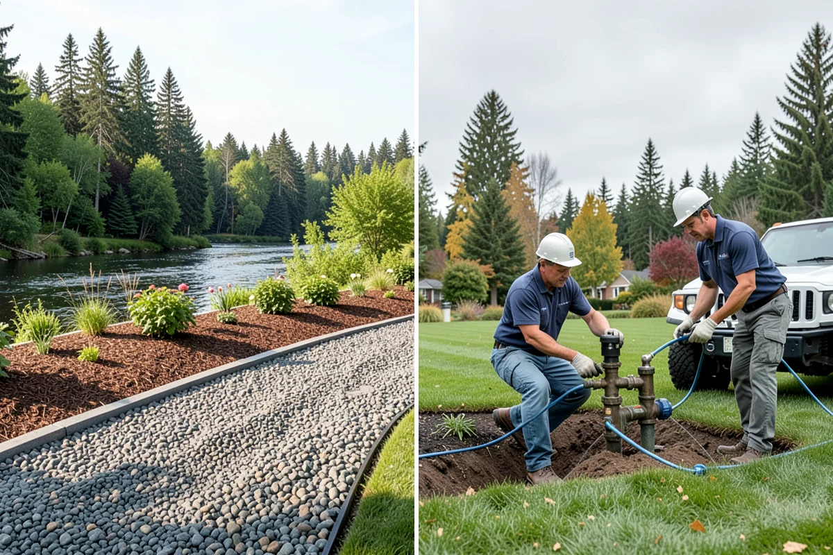 Catch Basin Installation in Federal Way, King County, WA - Identify low spots and collection points