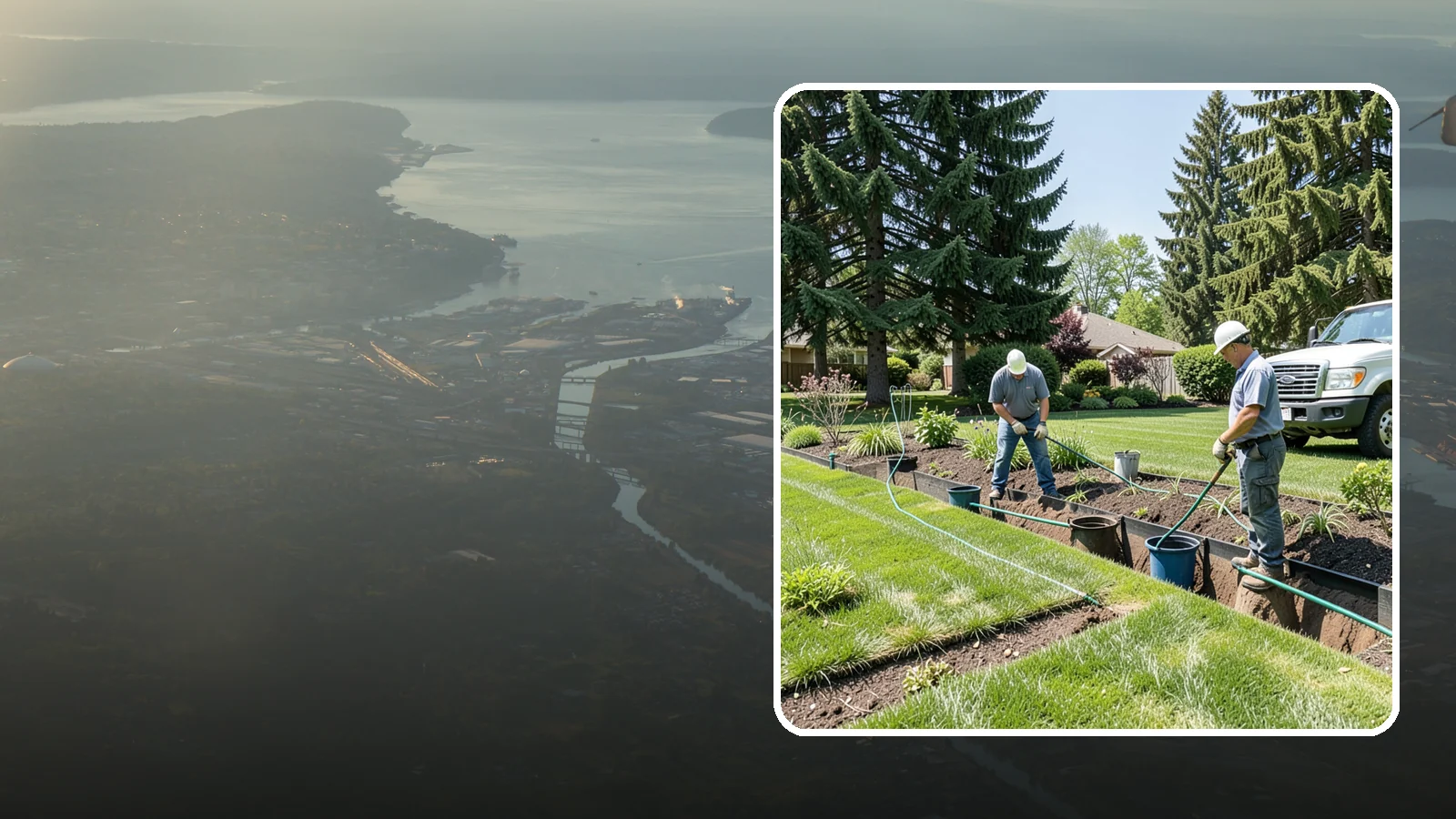 Catch Basin Installation in Fife, Pierce County, WA - Catch basins and yard drains installed to capture surface water and channel it safely away.