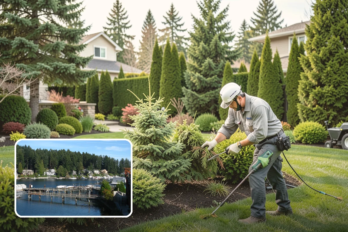 Catch Basin Installation in Gig Harbor, Pierce County, WA - Captures surface water at low spots