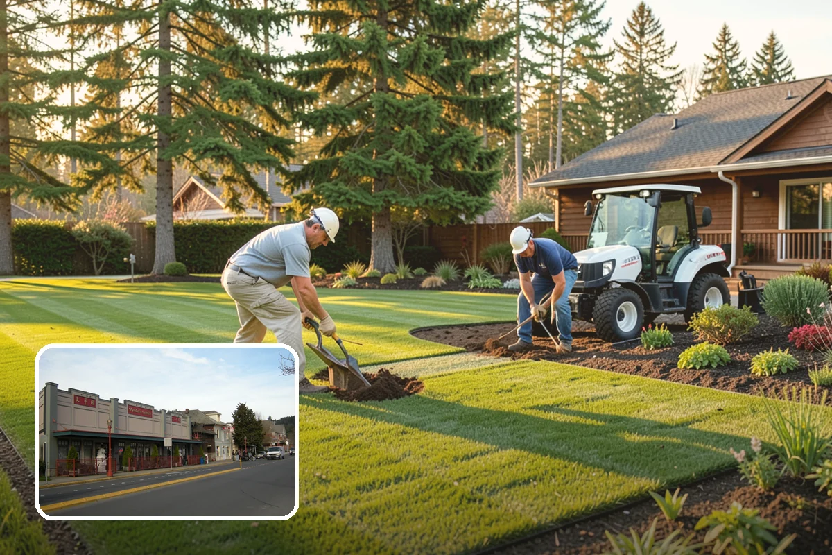 Catch Basin Installation in Issaquah, King County, WA - Captures surface water at low spots