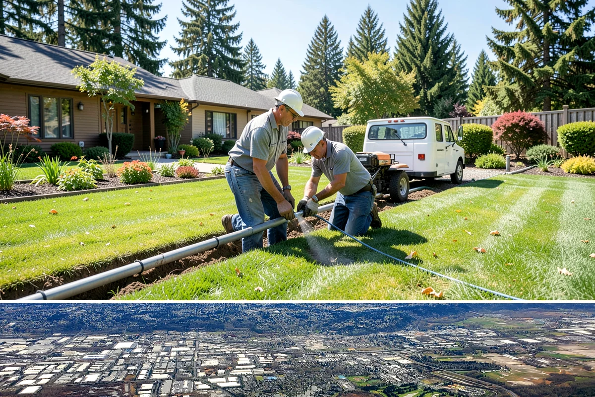 Catch Basin Installation in Kent, King County, WA - Best installed in drier conditions.