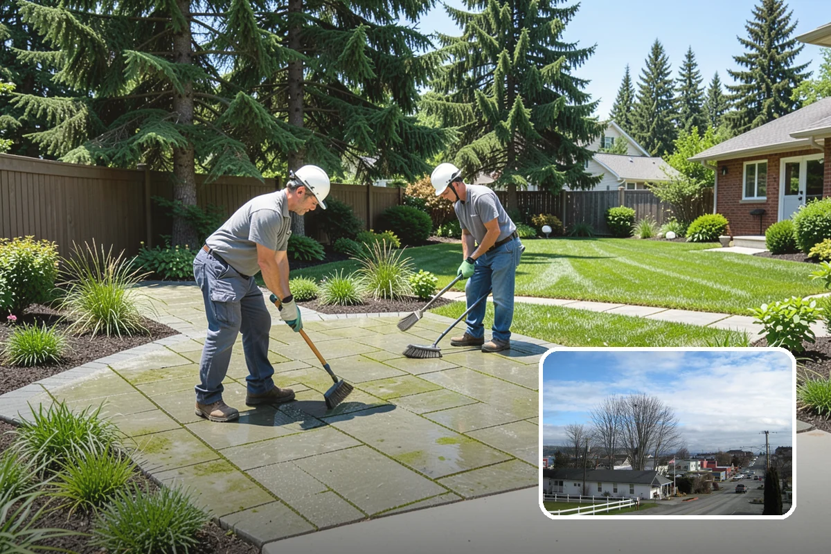 Catch Basin Installation in Langley, Island County, WA - Captures surface water at low spots