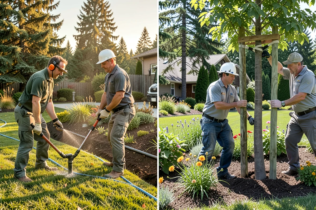 Catch Basin Installation in Lyman, Skagit County, WA - Identify low spots and collection points