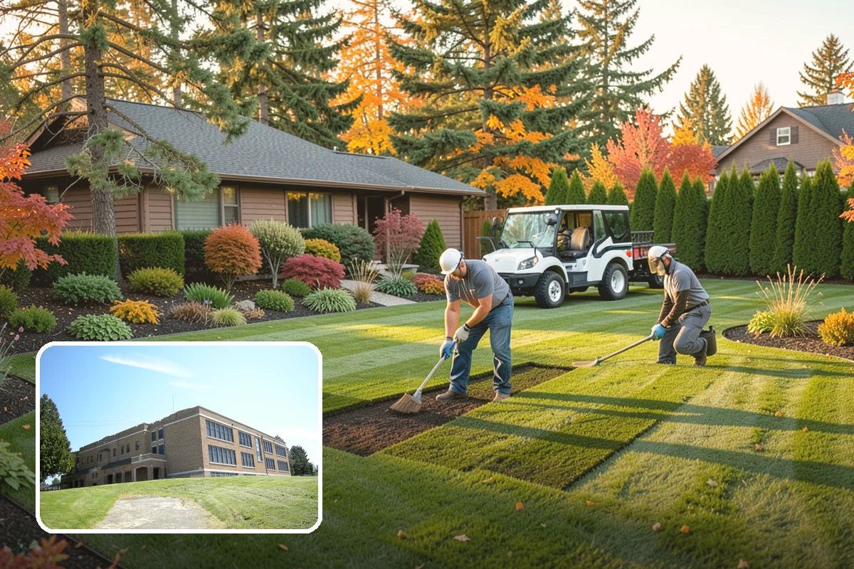 Catch Basin Installation in Maple Valley, King County, WA - Captures surface water at low spots