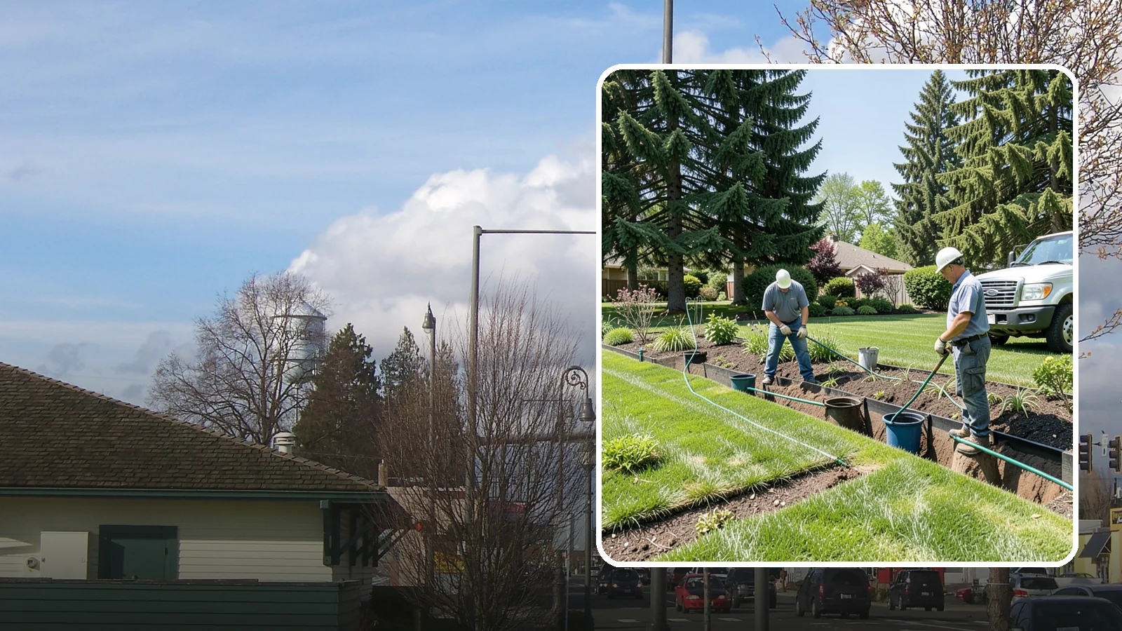 Catch Basin Installation in Marysville, Snohomish County, WA - Catch basins and yard drains installed to capture surface water and channel it safely away.