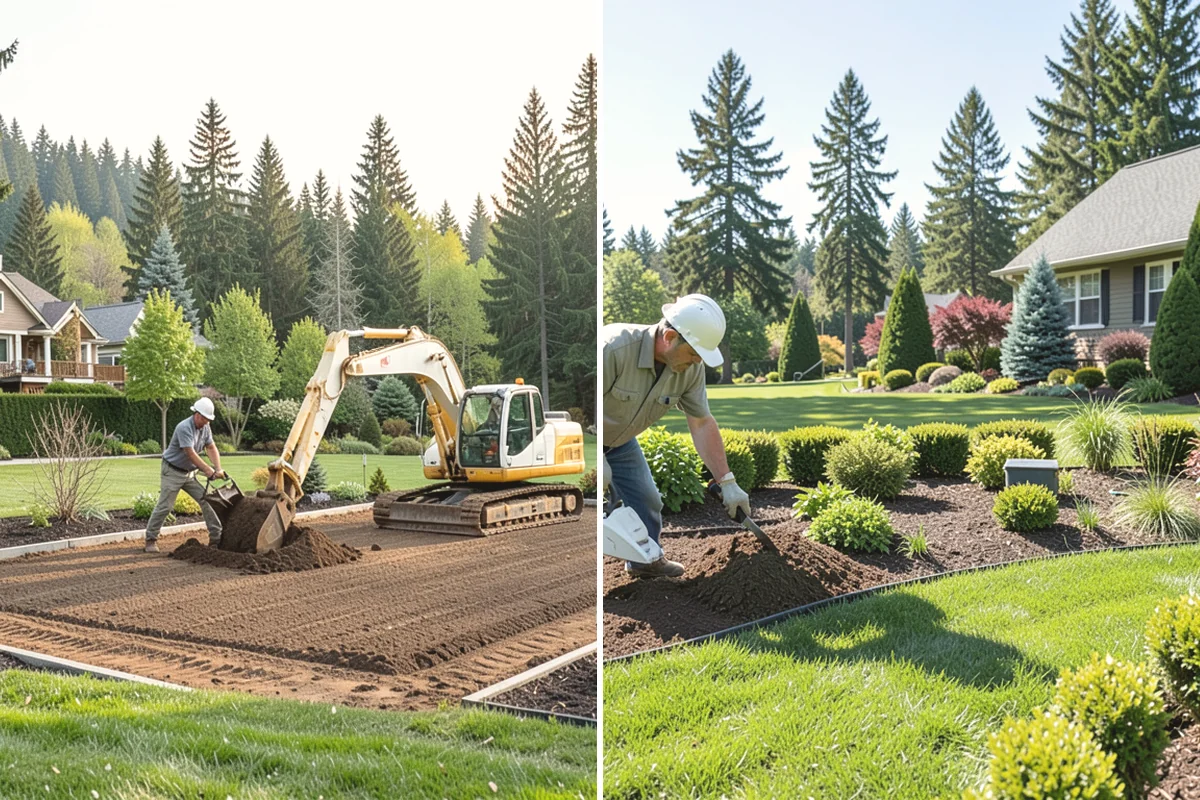 Catch Basin Installation in Monroe, Snohomish County, WA - Identify low spots and collection points