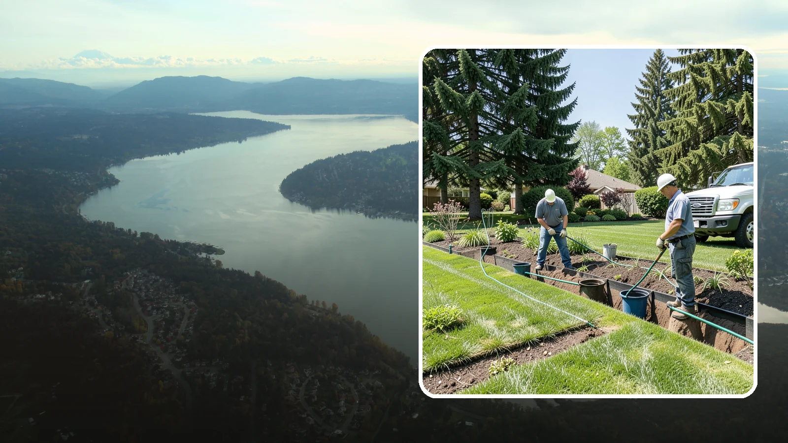 Catch Basin Installation in Sammamish, King County, WA - Catch basins and yard drains installed to capture surface water and channel it safely away.
