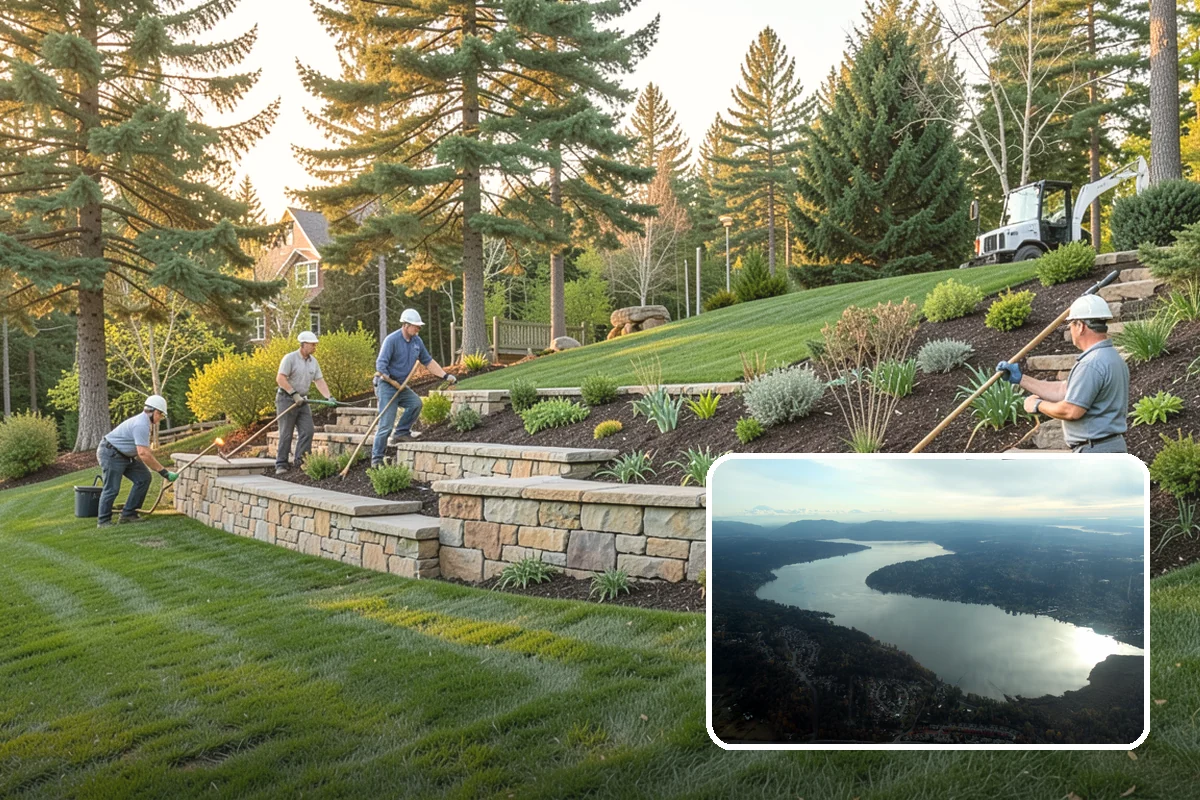 Catch Basin Installation in Sammamish, King County, WA - Captures surface water at low spots
