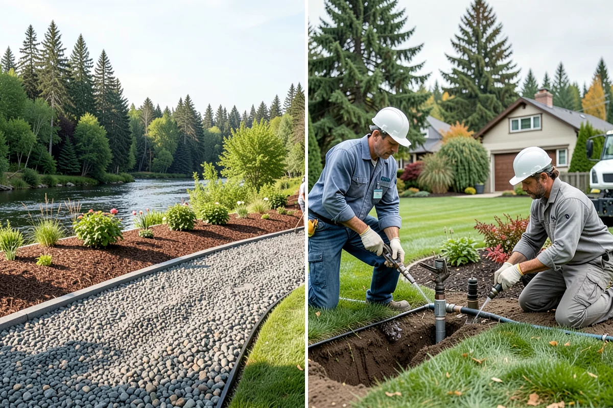 Catch Basin Installation in SeaTac, King County, WA - Identify low spots and collection points