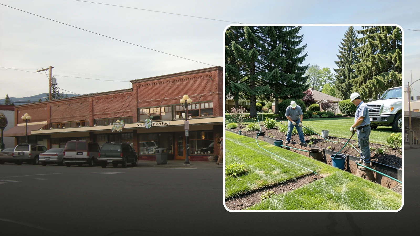 Catch Basin Installation in Sedro-Woolley, Skagit County, WA - Catch basins and yard drains installed to capture surface water and channel it safely away.
