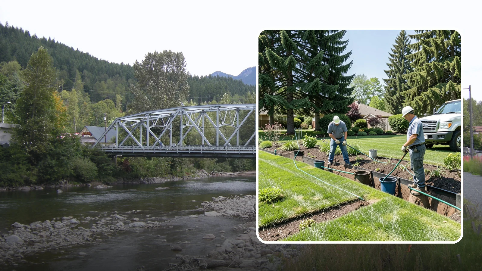 Catch Basin Installation in Skykomish, King County, WA - Catch basins and yard drains installed to capture surface water and channel it safely away.